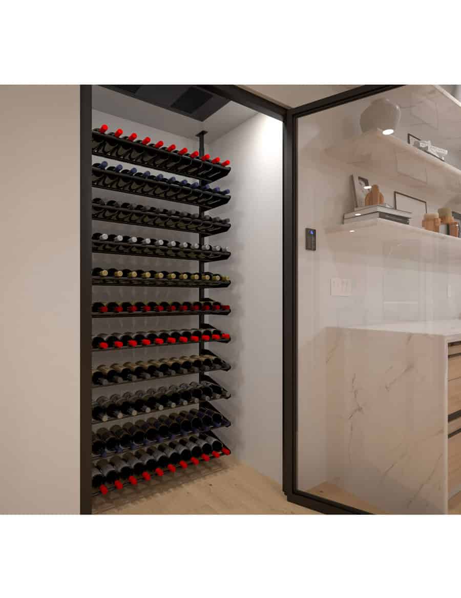 Ultra Wine Racks Showcase Standard Cork-Out Kit Showcases SC-STD-CO-BLK Wine Coolers Empire