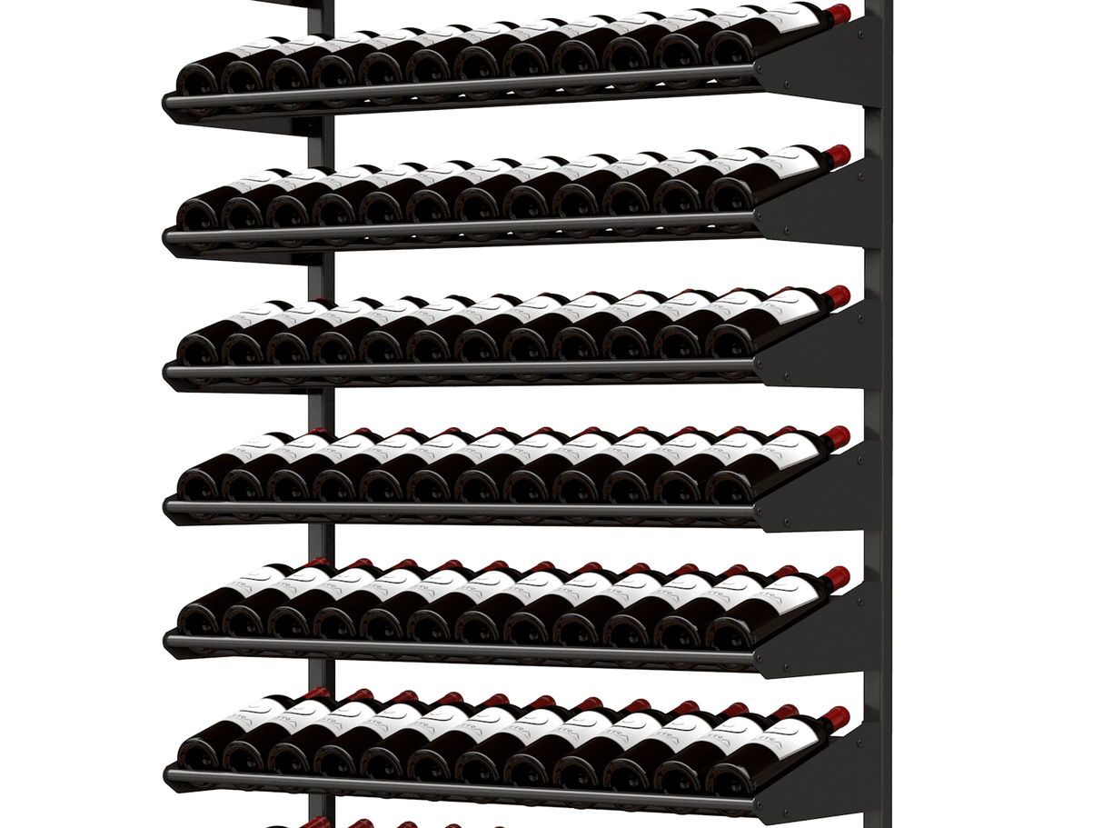 Ultra Wine Racks Showcase Standard Display Kit Showcases SC-STD-DR-BLK Wine Coolers Empire