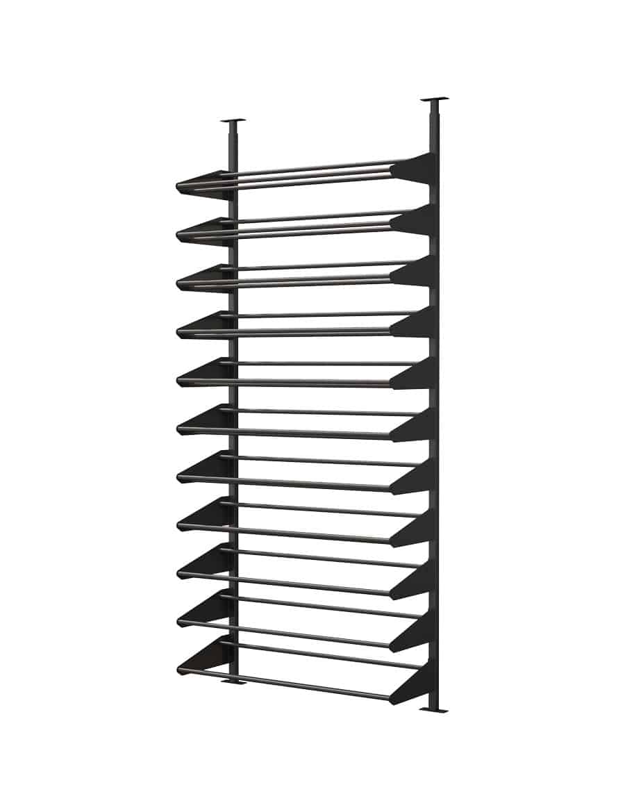 Ultra Wine Racks Showcase Standard Display Kit Showcases SC-STD-DR-BLK Wine Coolers Empire