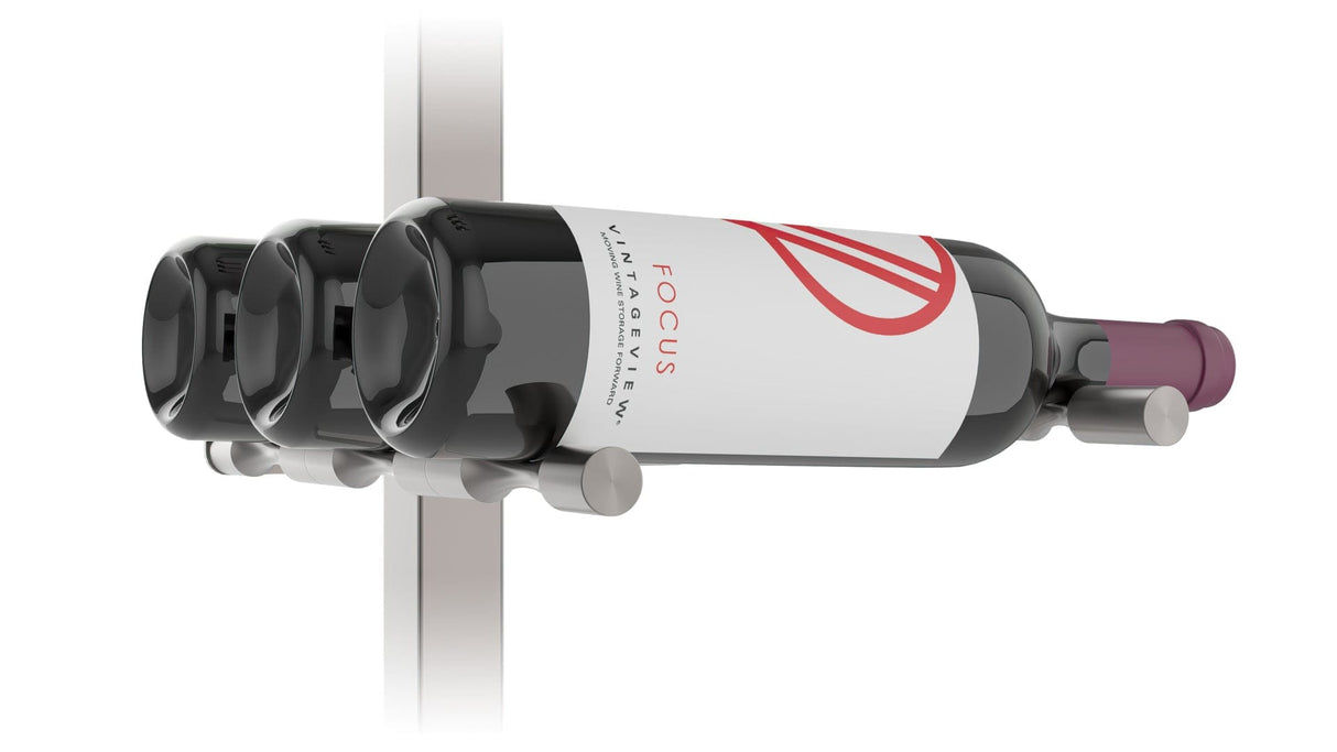 VintageView 80 bottles Double Depth Floating Wine Rack VP-FCP-KIT-22 Wine Racks Wine Coolers Empire