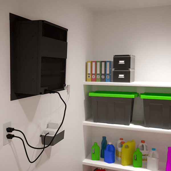 WhisperKOOL Extreme 3500tiR Self-Contained Cooling Unit (w/ Remote) Wine Cellar Units U-WK-EX3500TIR-115-2 Wine Coolers Empire