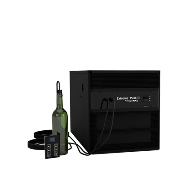 WhisperKOOL Extreme 3500tiR Self-Contained Cooling Unit (w/ Remote) Wine Cellar Units U-WK-EX3500TIR-115-2 Wine Coolers Empire