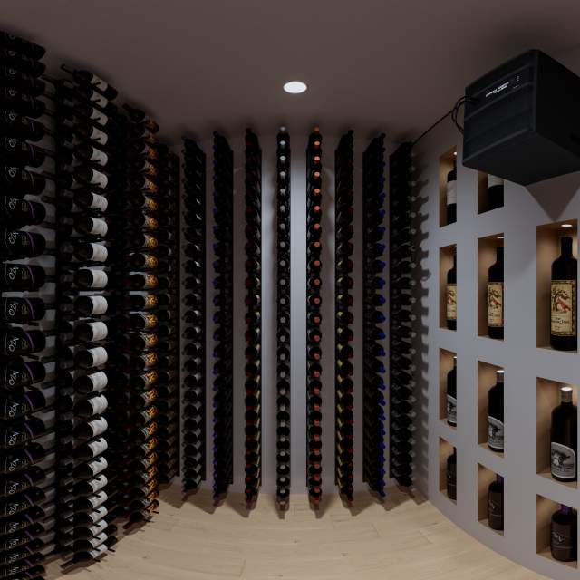 WhisperKOOL Extreme 5000tiR Self-Contained Cooling Unit (w/ Remote) Wine Cellar Units U-WK-EX5000TIR-115-2 Wine Coolers Empire