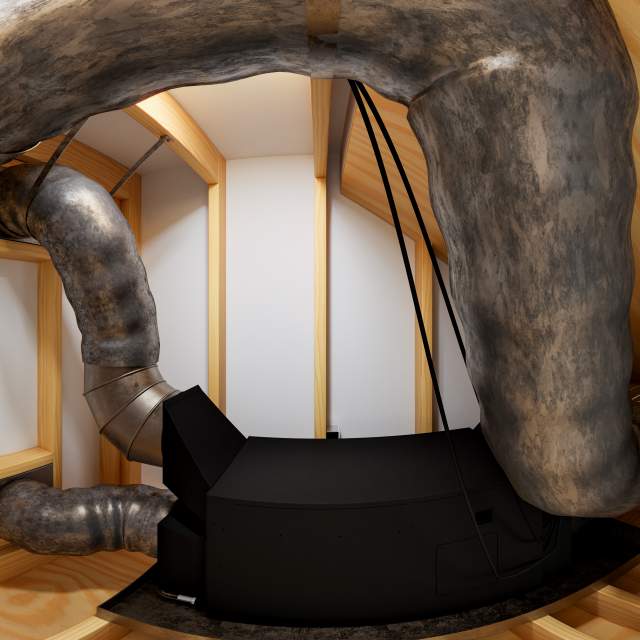 WhisperKOOL Extreme 8000tiR Ducted Cooling Unit Wine Cellar Units U-WK-EX8000TiRFD-115 Wine Coolers Empire