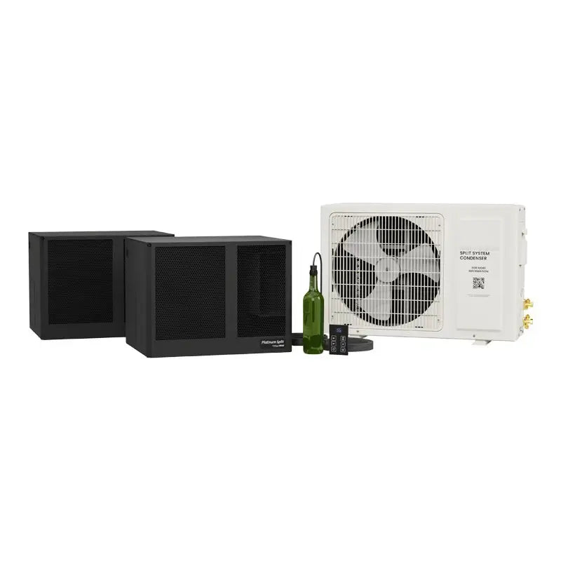 WhisperKOOL Platinum Split Twin Ductless Cooling System 220V High Efficiency Wine Cellar Units S-WKPS9000-220-WM Wine Coolers Empire