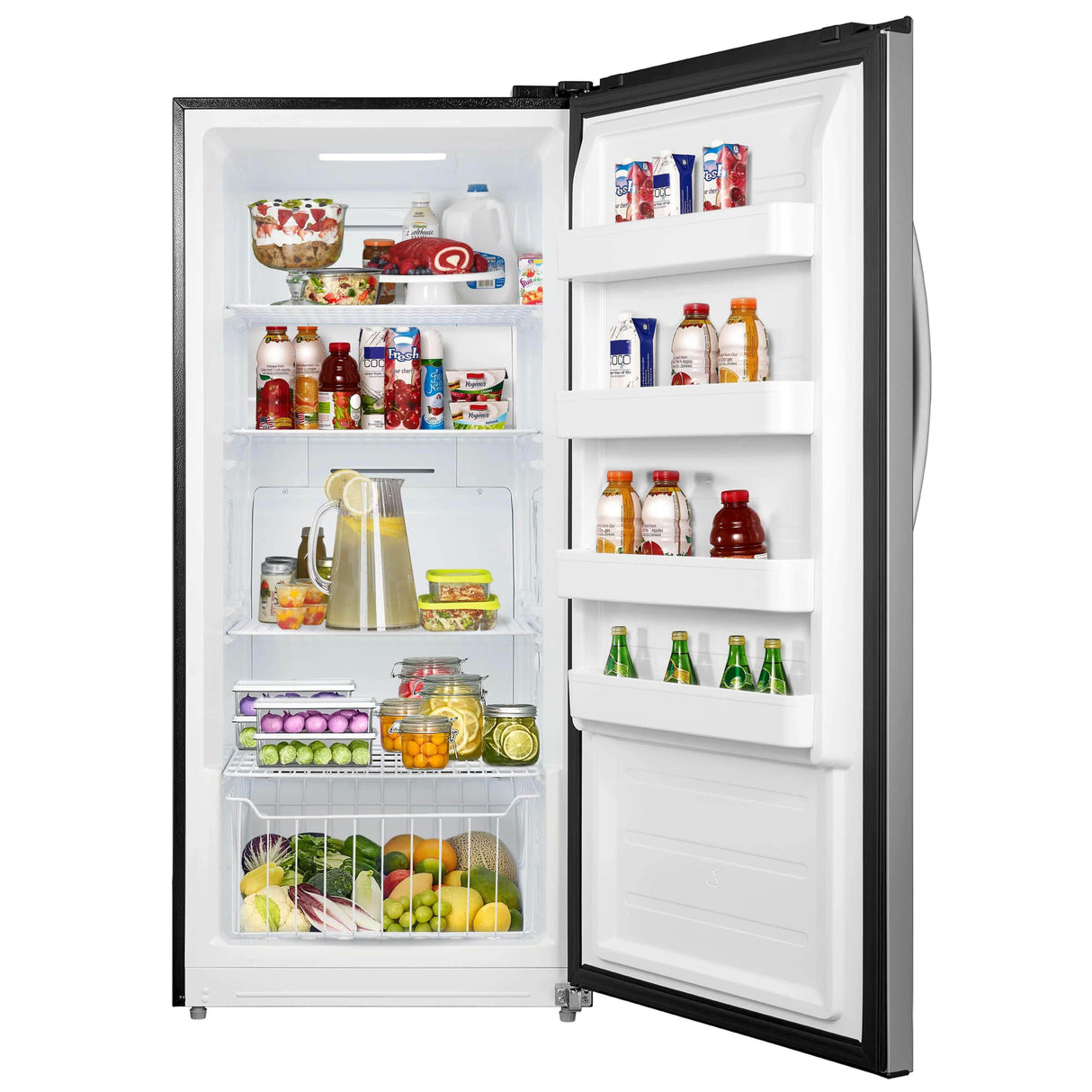 Whynter 13.8 cu.ft. Energy Star Digital Upright Convertible Deep Freezer / Refrigerator - Stainless Steel UDF-139SS Refrigerators UDF-139SS Wine Coolers Empire