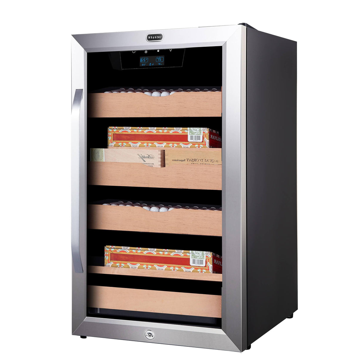 Whynter 4.2 cu.ft. Cigar Cabinet Cooler Humidor CHC-421HC Cigar Humidors CHC-421HC Wine Coolers Empire