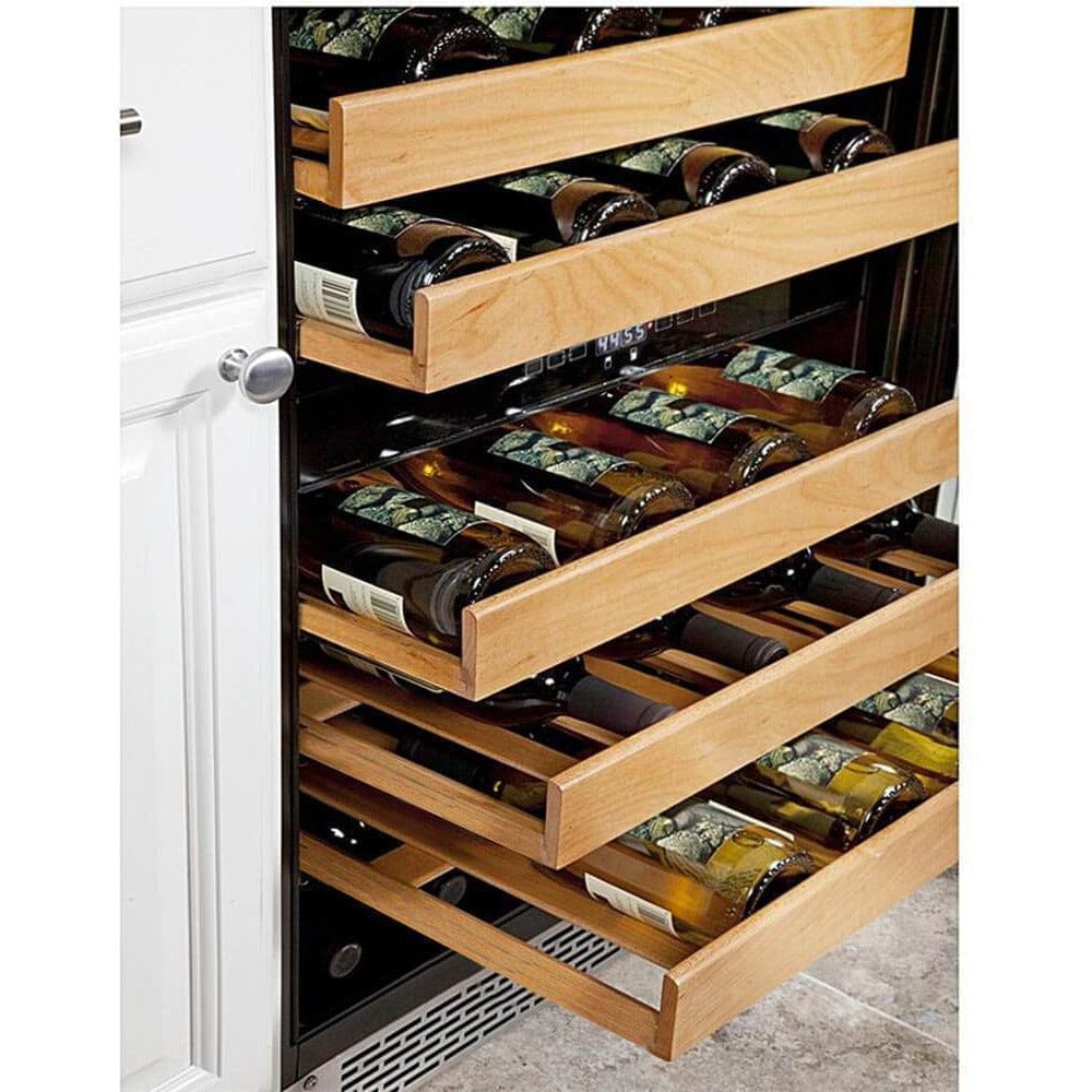Whynter 46 bottle Dual Temperature Zone Built-In Wine Refrigerator BWR-462DZ Wine Coolers BWR-462DZ Wine Coolers Empire
