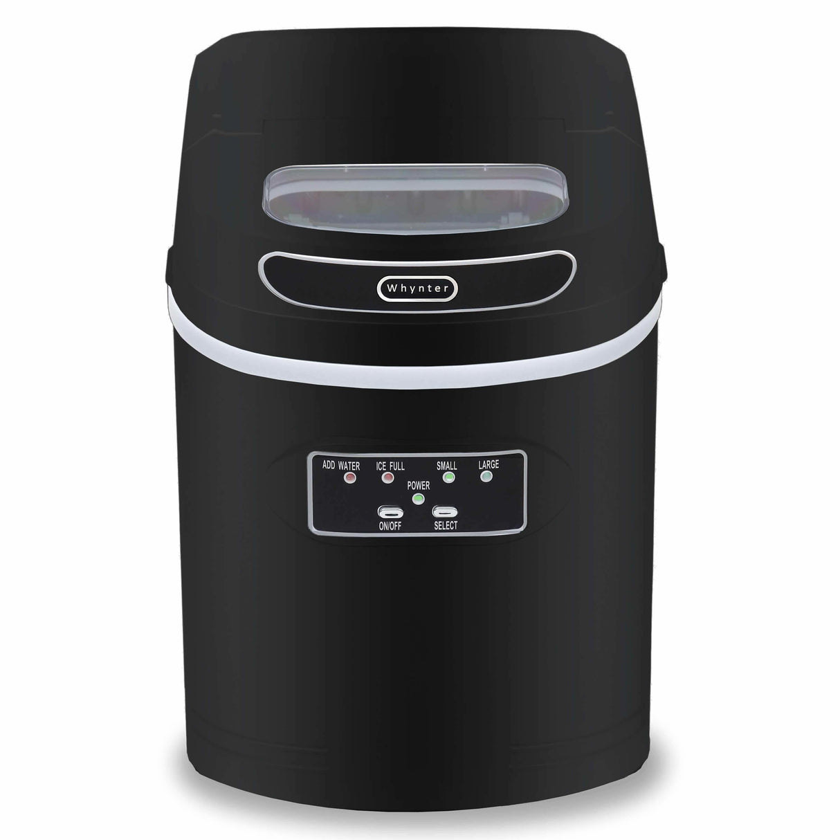 Whynter Compact Portable Ice Maker 27 lb capacity Black IMC-270MB Ice Makers IMC-270MB Wine Coolers Empire