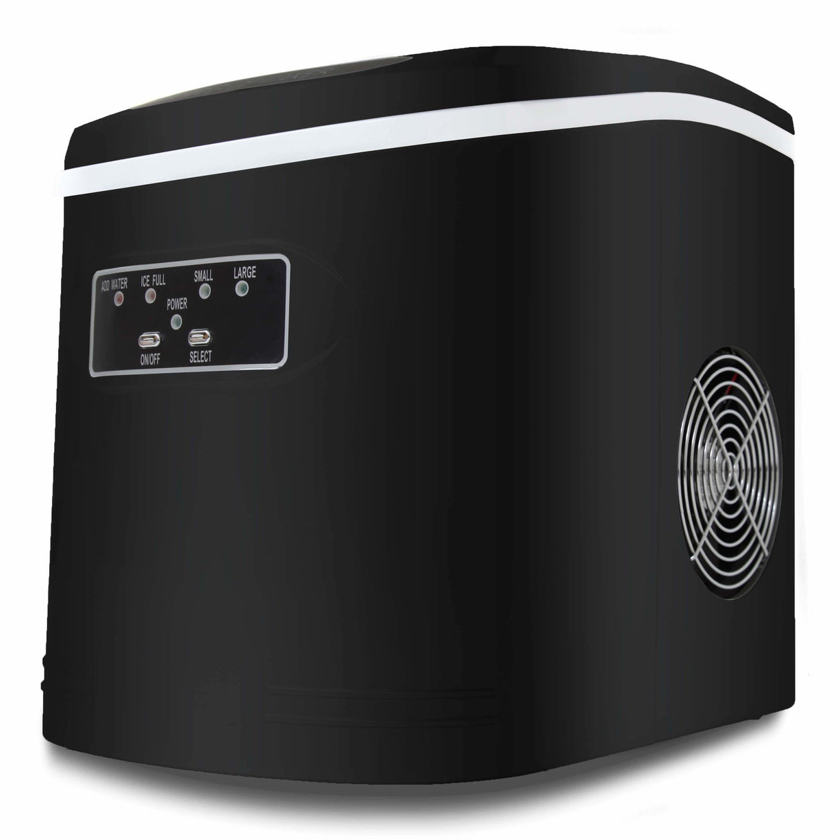 Whynter Compact Portable Ice Maker 27 lb capacity Black IMC-270MB Ice Makers IMC-270MB Wine Coolers Empire