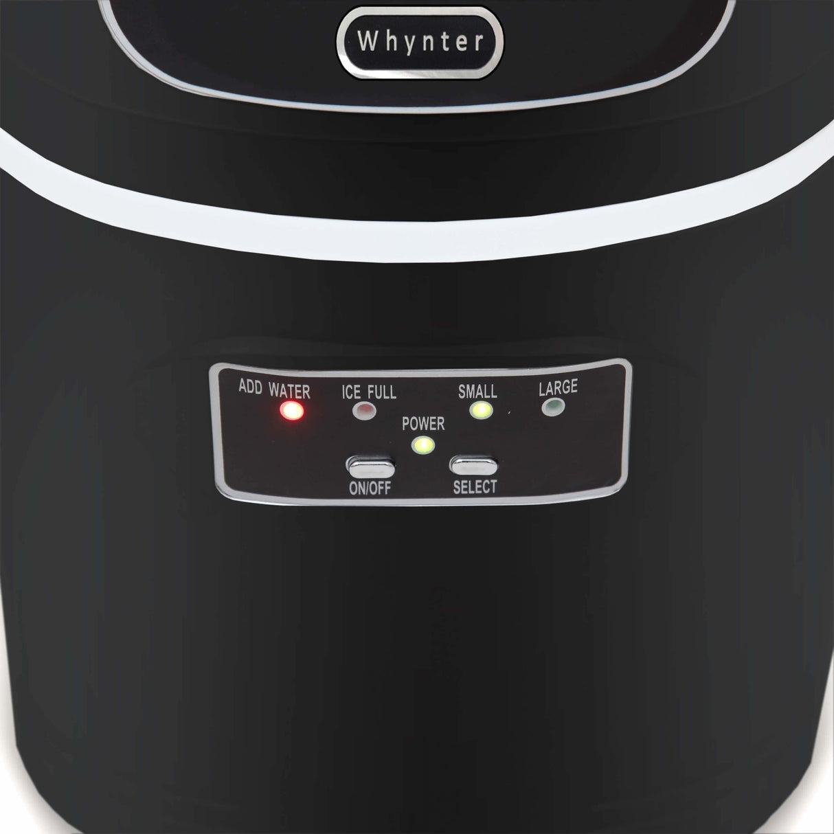 Whynter Compact Portable Ice Maker 27 lb capacity Black IMC-270MB Ice Makers IMC-270MB Wine Coolers Empire