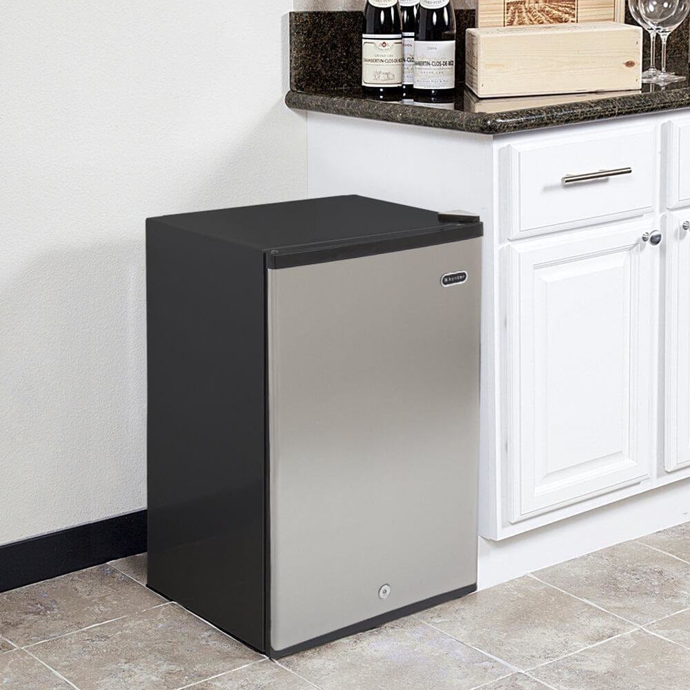 Whynter Energy Star 2.1 cu. ft. Stainless Steel Upright Freezer with Lock CUF-210SS Freezers CUF-210SS Wine Coolers Empire