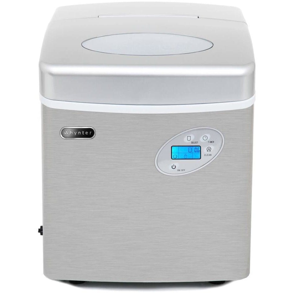 Whynter Portable Ice Maker 49 lb capacity Stainless Steel IMC-490SS Ice Makers IMC-490SS Wine Coolers Empire