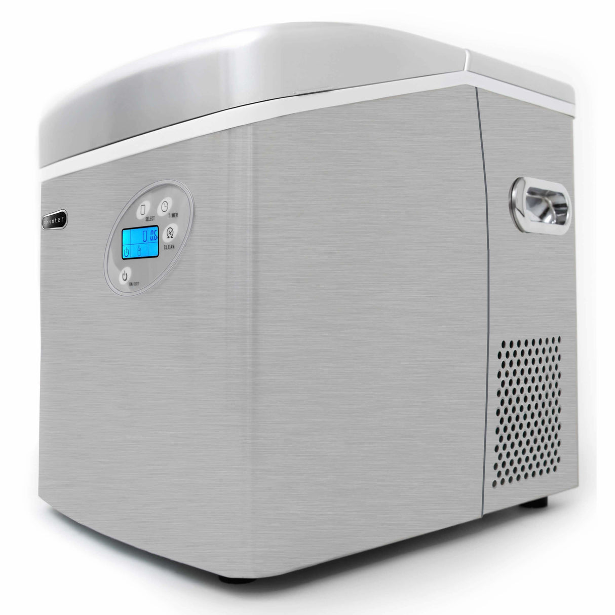 Whynter Portable Ice Maker with 49lb Capacity Stainless Steel with Water Connection IMC-491DC Ice Makers IMC-491DC Wine Coolers Empire