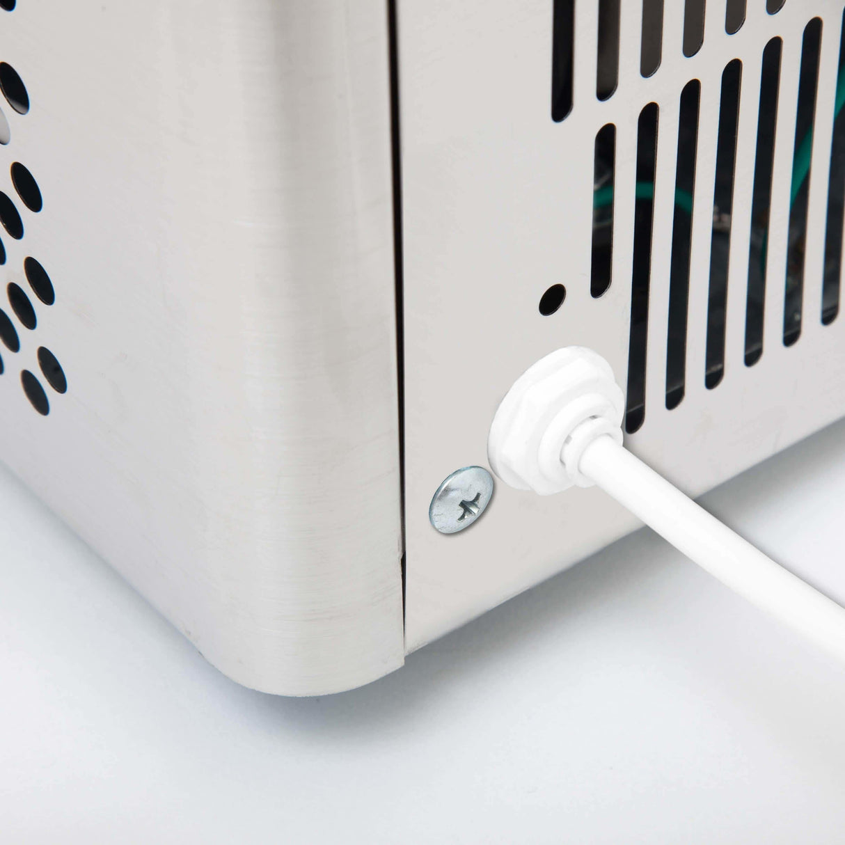 Whynter Portable Ice Maker with 49lb Capacity Stainless Steel with Water Connection IMC-491DC Ice Makers IMC-491DC Wine Coolers Empire