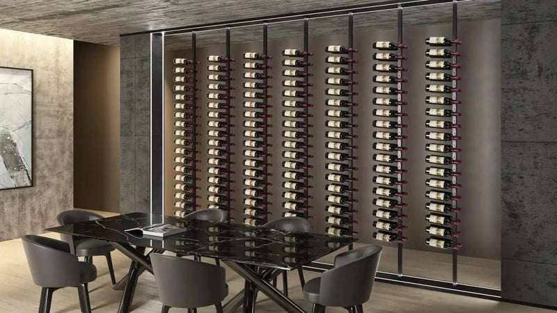 VintageView Helix Double Sided Wine Rack Post Kit 10 (complete floor-to-ceiling mounted bottle storage system) Wine Coolers Empire