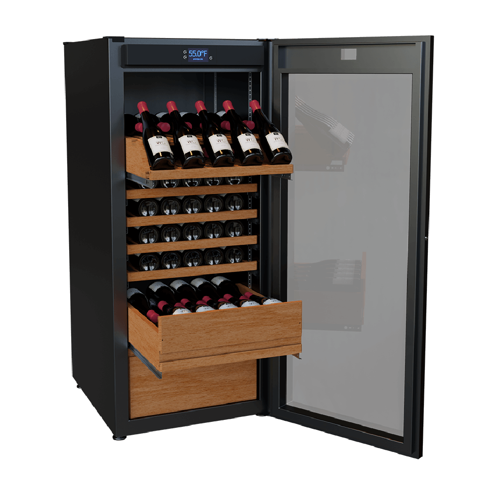 Wine Guardian Luxury Aficionado Style Single Zone Wine Coolers Wine Coolers 99H0411-02 Wine Coolers Empire
