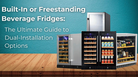 Built-In or Freestanding Beverage Fridges: The Ultimate Guide to Dual-Installation Options | Wine Coolers Empire