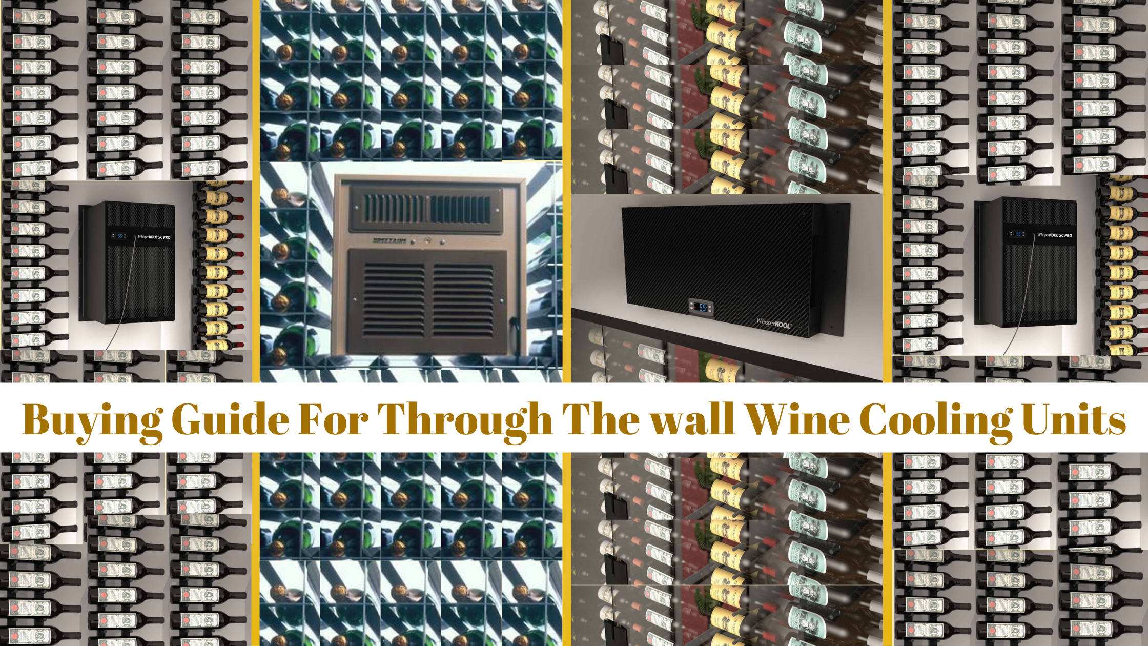 6 Through-The-Wall Wine Cellar Cooling Units