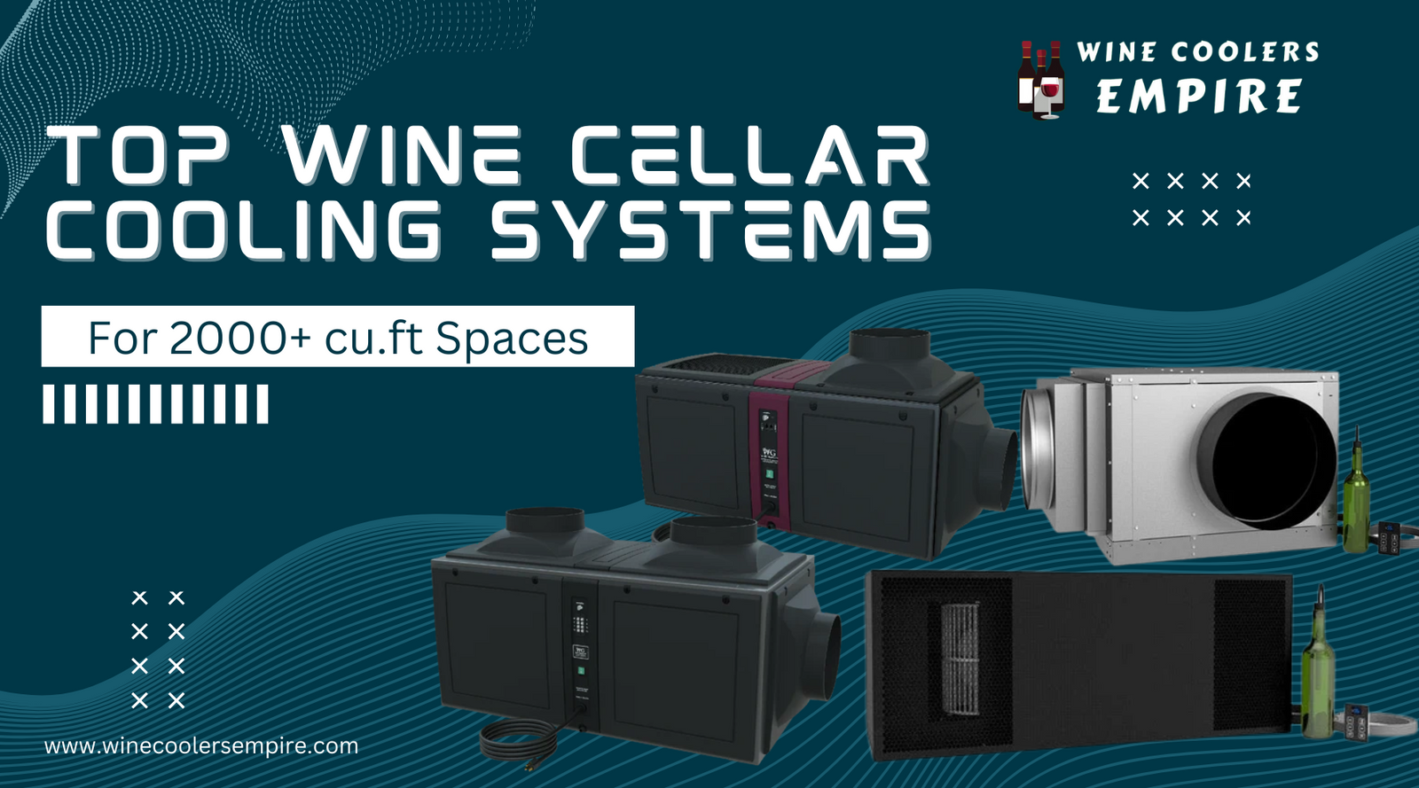 Top Wine Cellar Cooling Systems for 2000+ cu.ft Spaces | Wine Coolers Empire