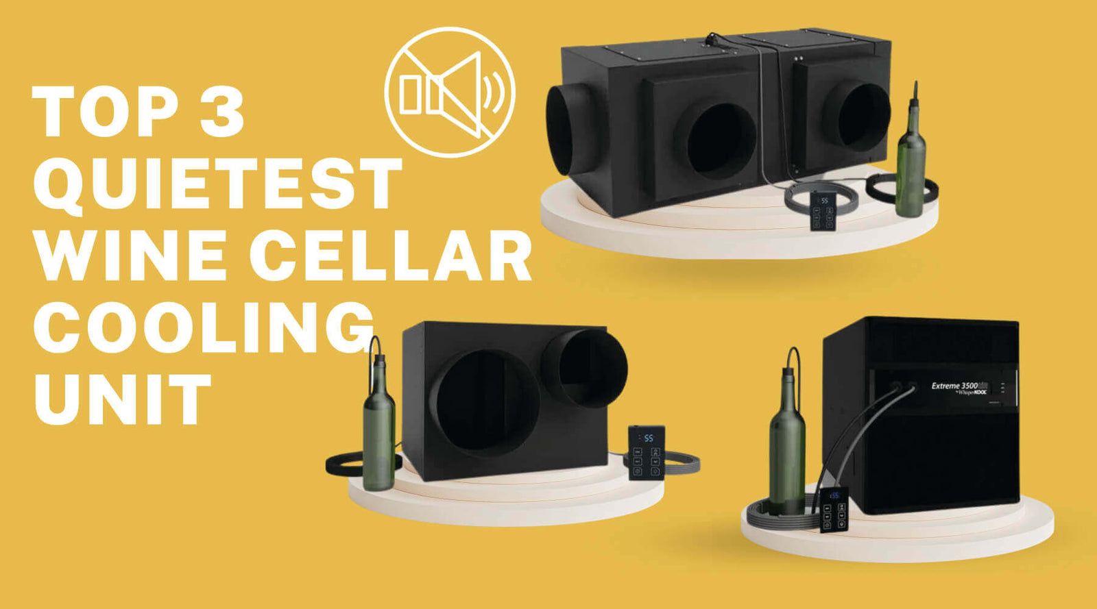 Top 3 Quietest Wine Cellar Cooling Units To Keep Your Wine Cool | Wine Coolers Empire - Trusted Dealer