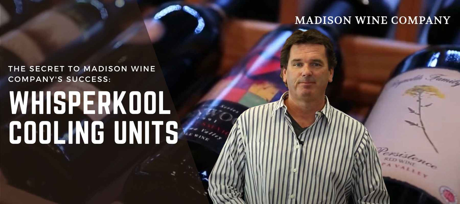 The Secret to Madison Wine Company's Success: WhisperKOOL Cooling Units | Wine Coolers Empire