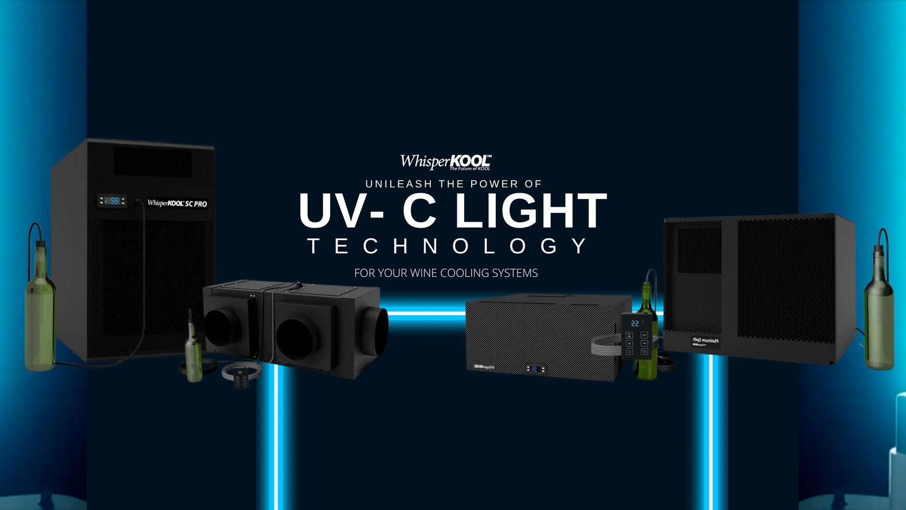 UV-C Light Technology for Wine Cellar Cooling Units | Wine Coolers Empire - Trusted Dealer