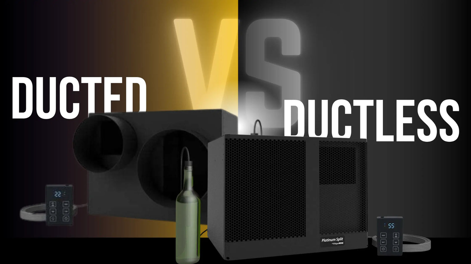 Ductless vs Ducted Wine Cellar Cooling Units | Wine Coolers Empire - Trusted Dealer