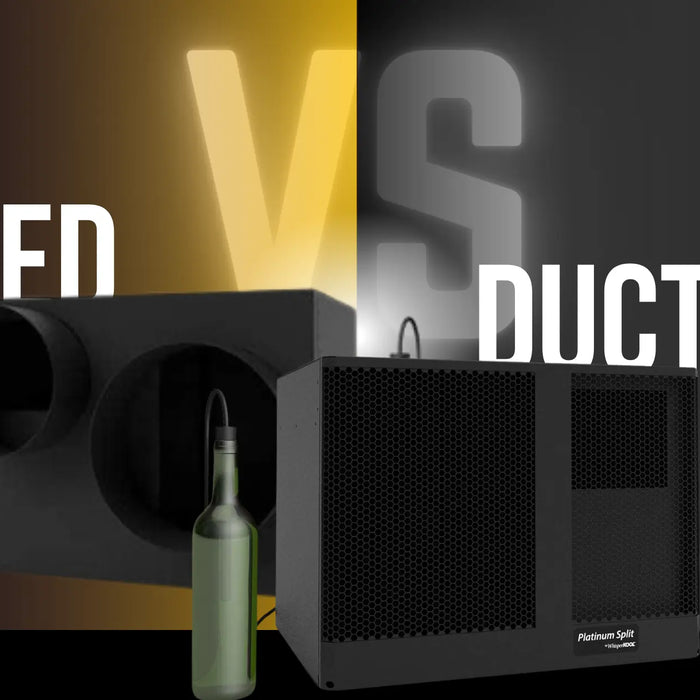 Ductless vs Ducted Wine Cellar Cooling Units | Wine Coolers Empire - Trusted Dealer