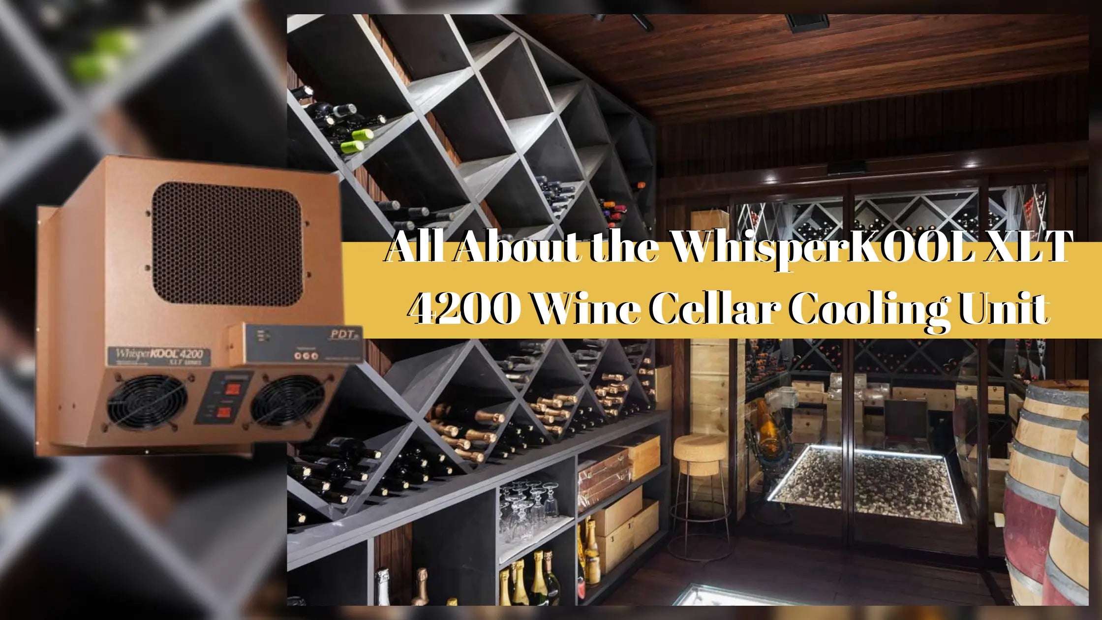 WhisperKOOL XLT 4200 Wine Cooling System - Wine Cellar | Wine Coolers Empire - Trusted Dealer