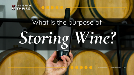What is the purpose of storing wine? | Wine Coolers Empire
