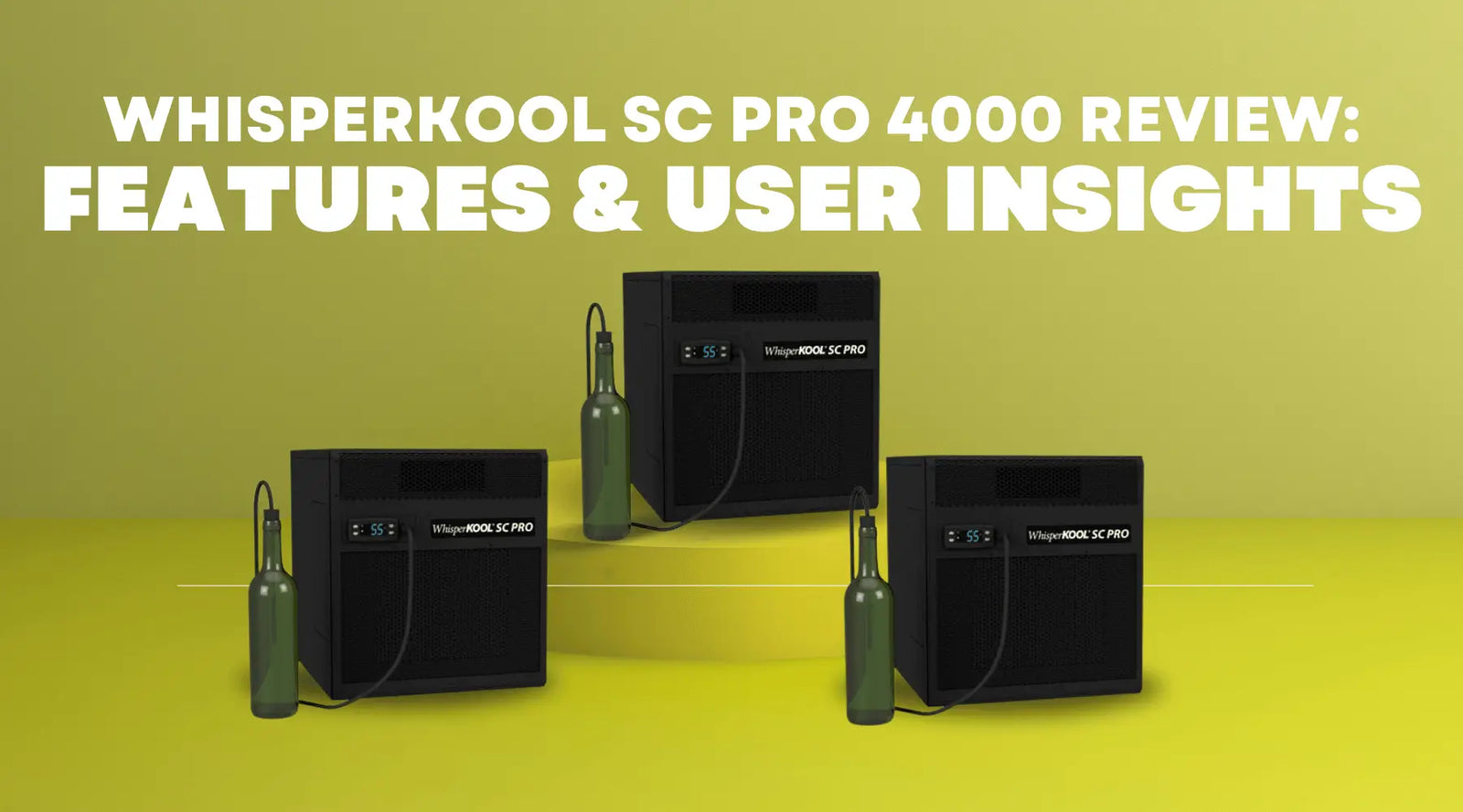WhisperKOOL SC PRO 4000 Review: Features & User Insights | Wine Coolers Empire