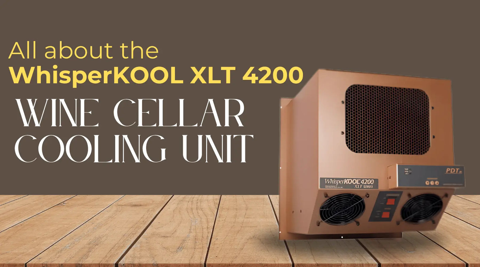 WhisperKOOL XLT 4200 Wine Cellar Cooling Systems | Wine Coolers Empire