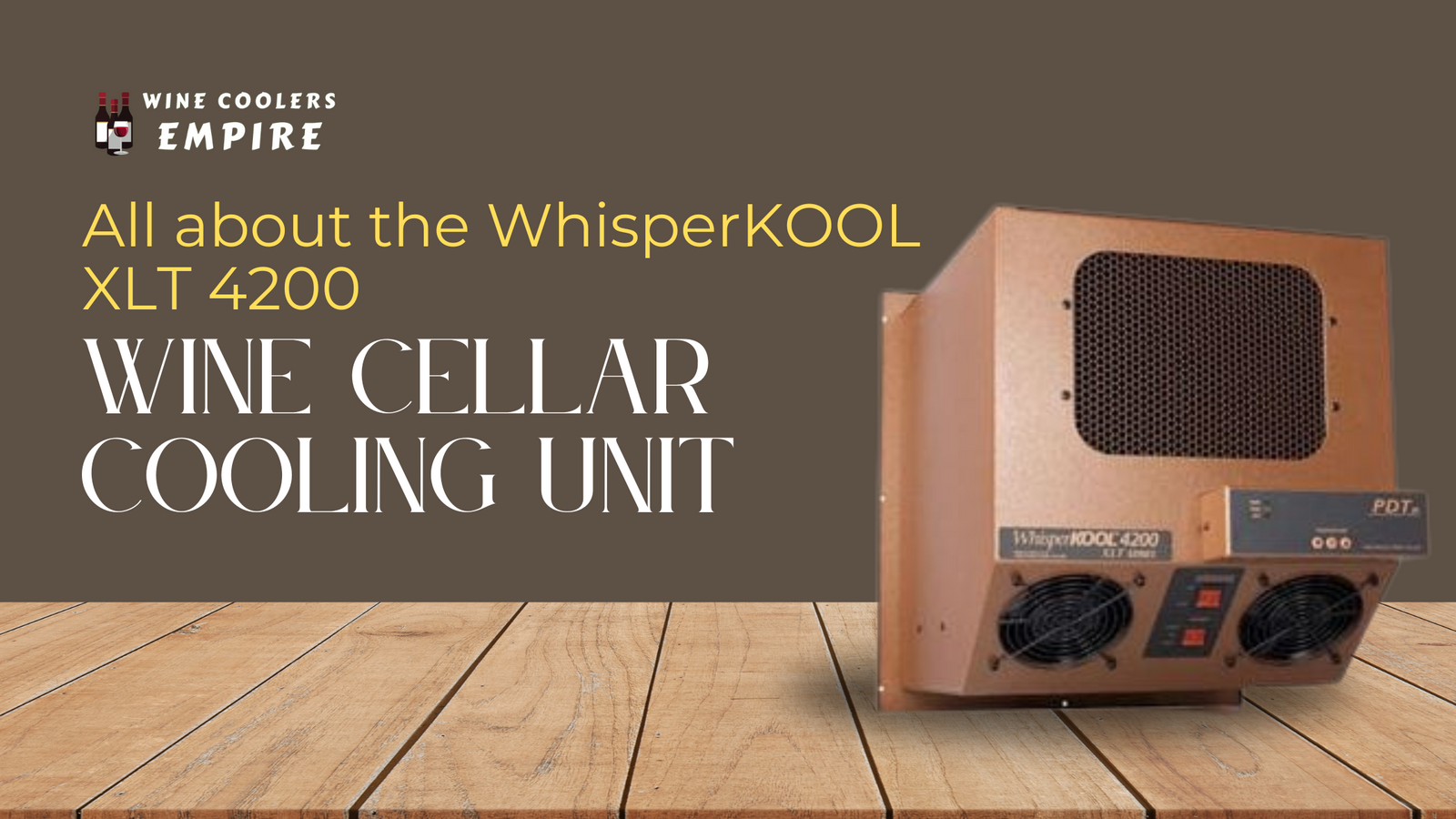 WhisperKOOL XLT 4200 Wine Cellar Cooling Systems | Wine Coolers Empire