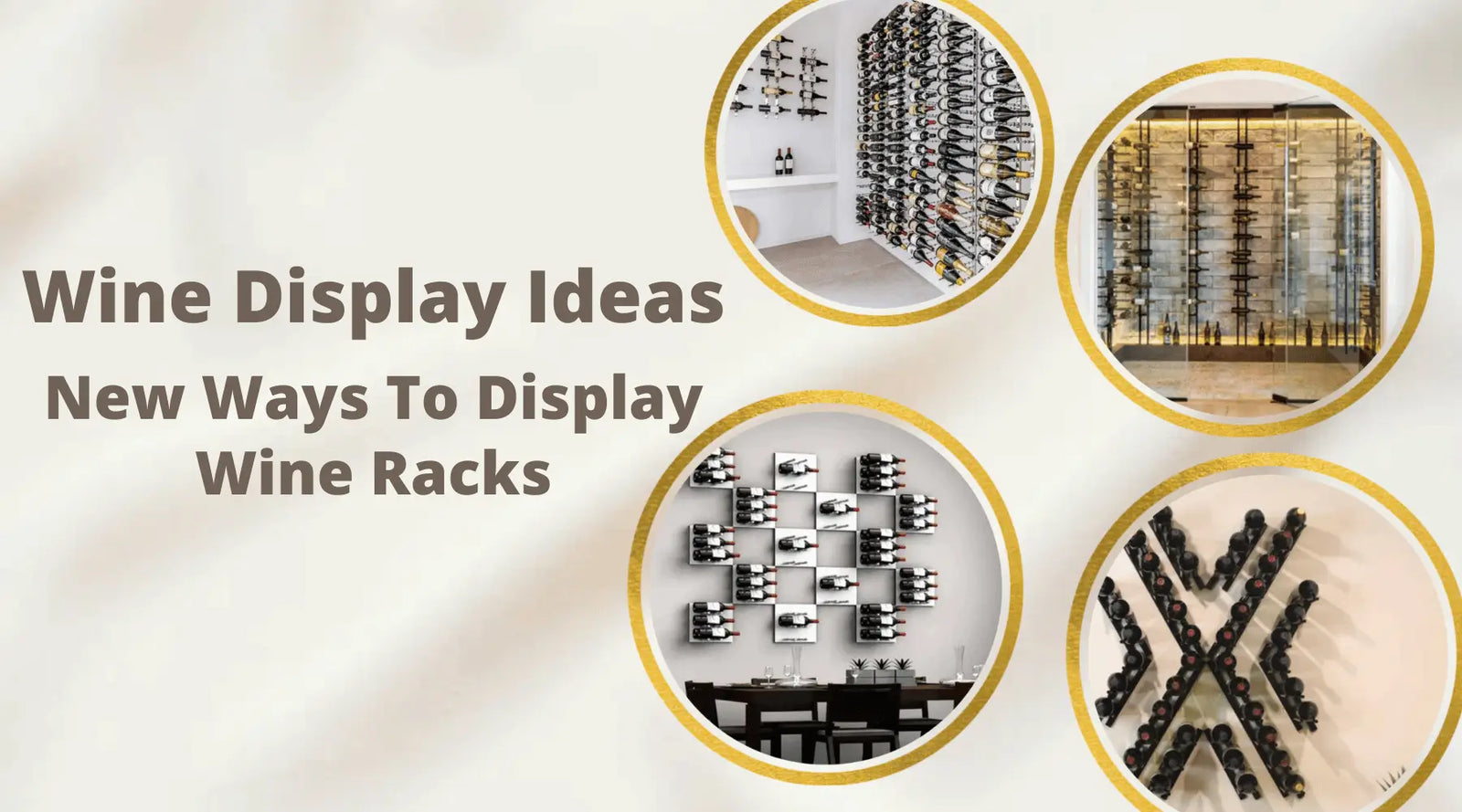 Wine Display Ideas: New Ways to Display Wine Racks | Wine Coolers Empire