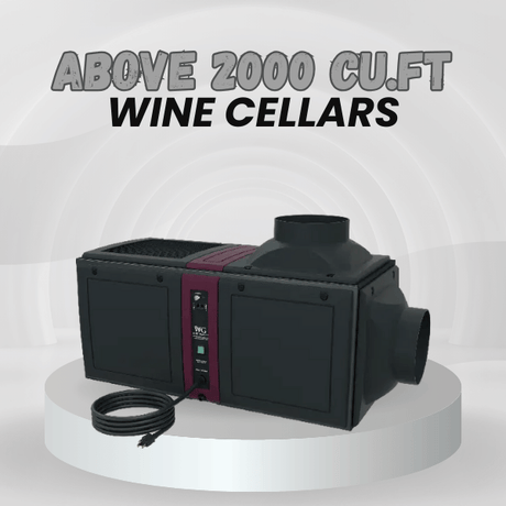 Large Wine Cellar Cooling Units for Wine Cellars Above 2000 cu ft | Wine Coolers Empire