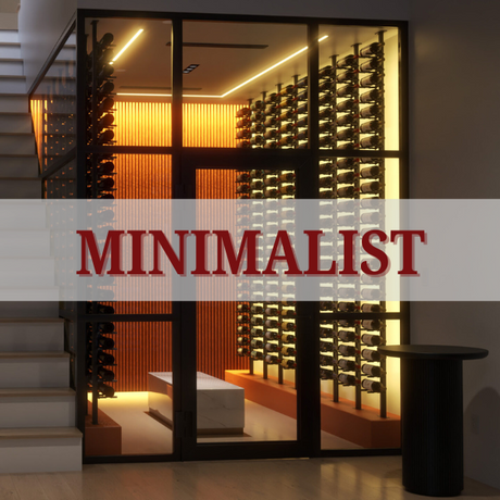Ultra Wine Racks Minimalist Display