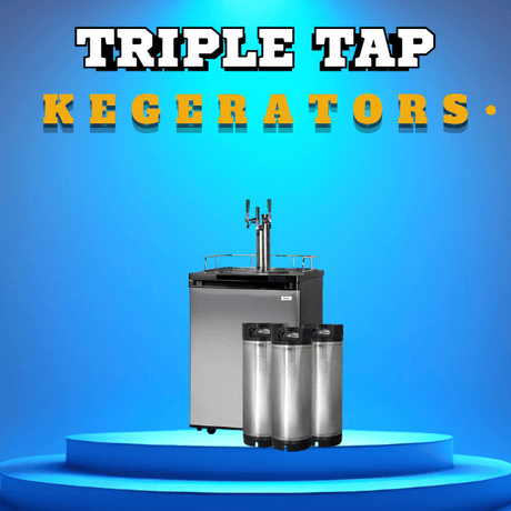Triple Tap Kegerators | Wine Coolers Empire