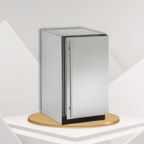 U-Line refrigerators collection featuring a sleek stainless steel undercounter refrigerator with a modern built-in design for kitchens and bars