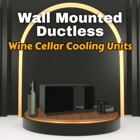 Wall Mounted Ductless Wine Cellar Cooling Units | Wine Coolers Empire