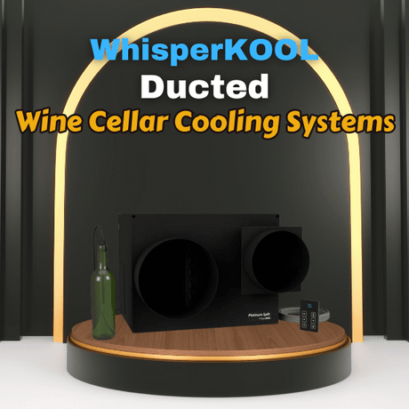 WhisperKOOL Ducted Wine Cellar Cooling Systems | Wine Coolers Empire