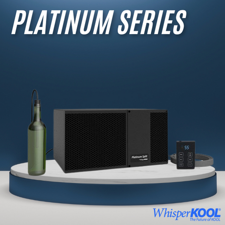 WhisperKOOL Platinum Ductless Split Wine Cellar Cooling Systems