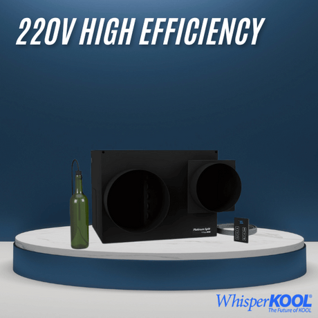 Whisperkool 220V High Efficiency Wine Cellar Cooling Units 220V H.E. | Wine Coolers Empire