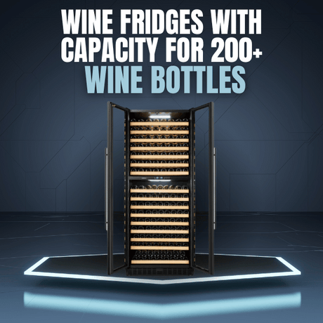 Wine Fridges with Capacity for 200+ wine bottles | Wine Coolers Empire