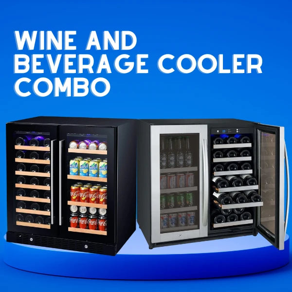 Wine and Beverage Cooler Combo