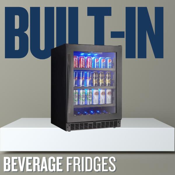 Built-In Beverage Fridges - Wine Coolers Empire