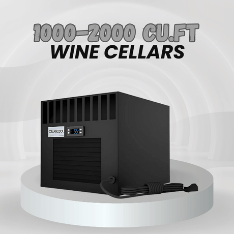 Wine Cooling Systems for 1000-2000 cu. ft. Wine Cellars | Wine Coolers Empire