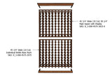10-Column Wine Rack Kit – 190 Bottle Capacity (6.5ft) Wine Racks Wine Coolers Empire