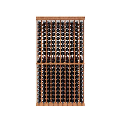 10-Column Wine Rack Kit – 200 Bottle Capacity (7ft) Wine Racks Wine Coolers Empire