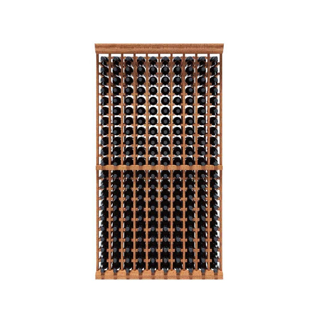 10-Column Wine Rack Kit – 210 Bottle Capacity (7ft) Wine Racks Wine Coolers Empire